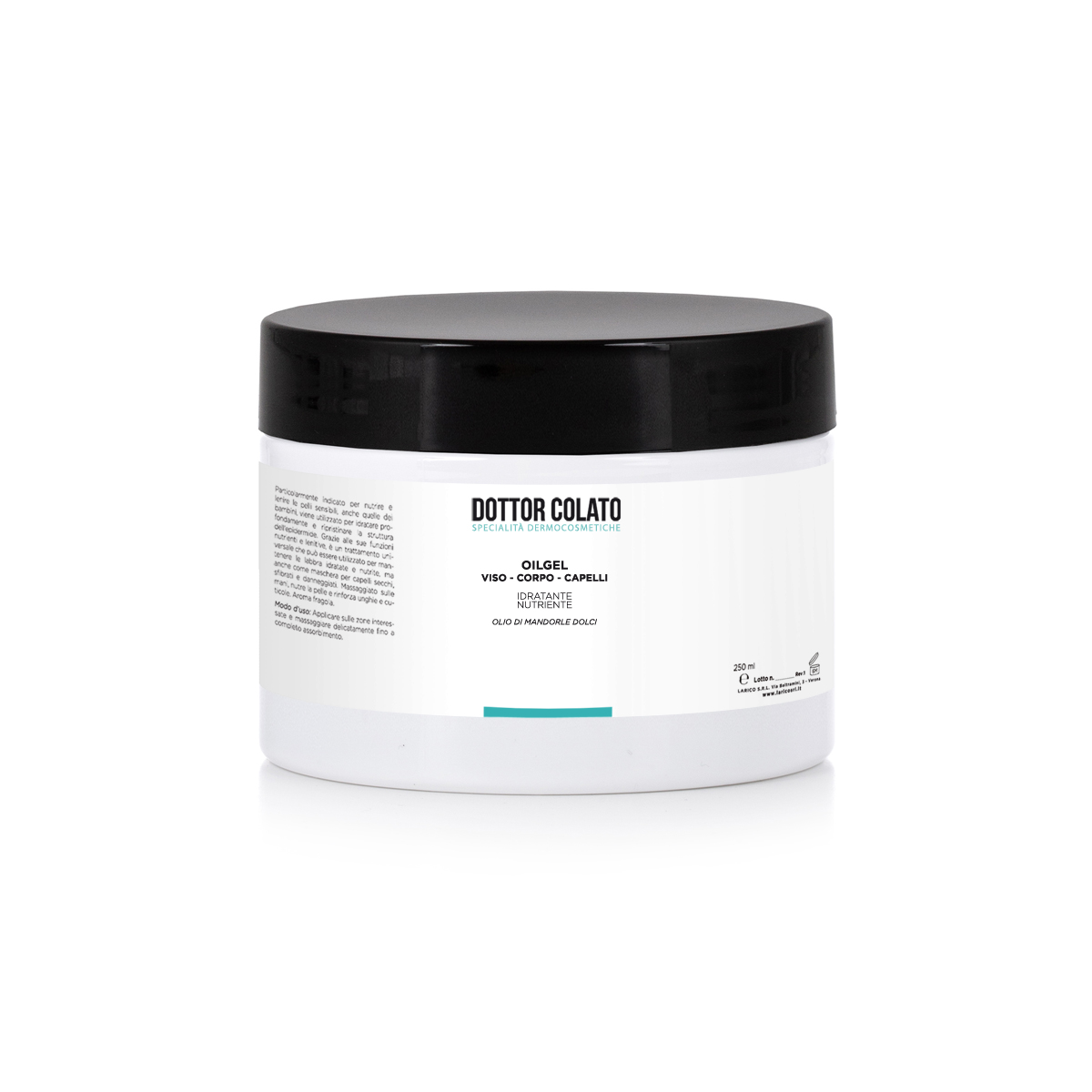 Dottor Colato Oilgel Mandorle Dolci per Viso Corpo Capelli