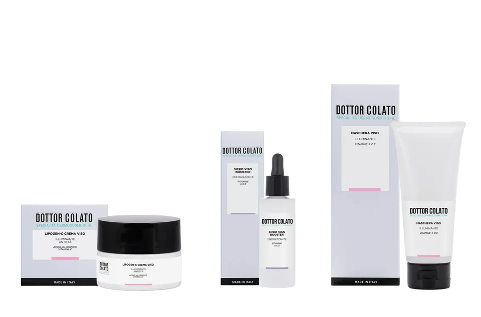 Dottor Colato Kit Viso Vitamine A C E trattamento viso