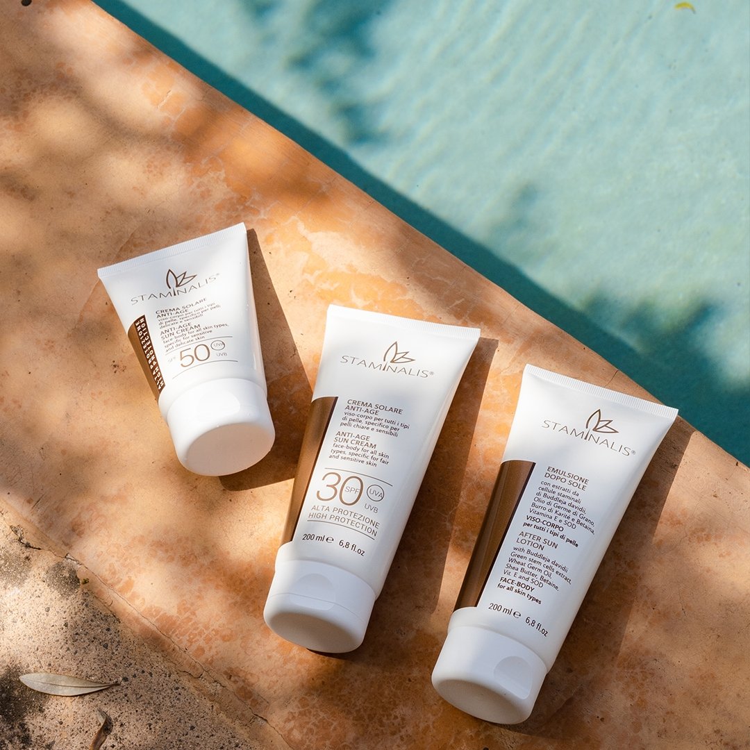 Staminalis Anti-Age SPF 15 crema solare 200 ml viso e corpo