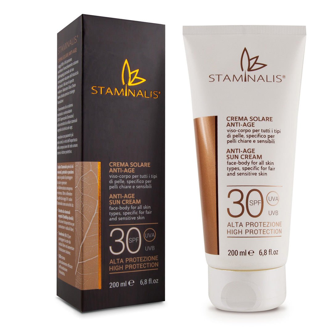 Staminalis Anti-Age SPF 30 crema solare viso e corpo 200 ml