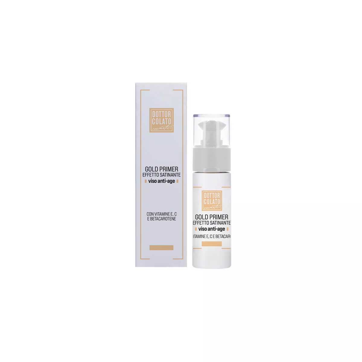 Dottor Colato Gold Primer Satinante Pelli Normali Secche