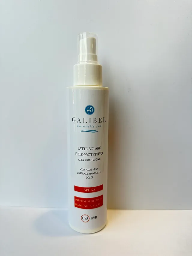 Galibel Latte Spray Solare SPF 50 corpo alta protezione