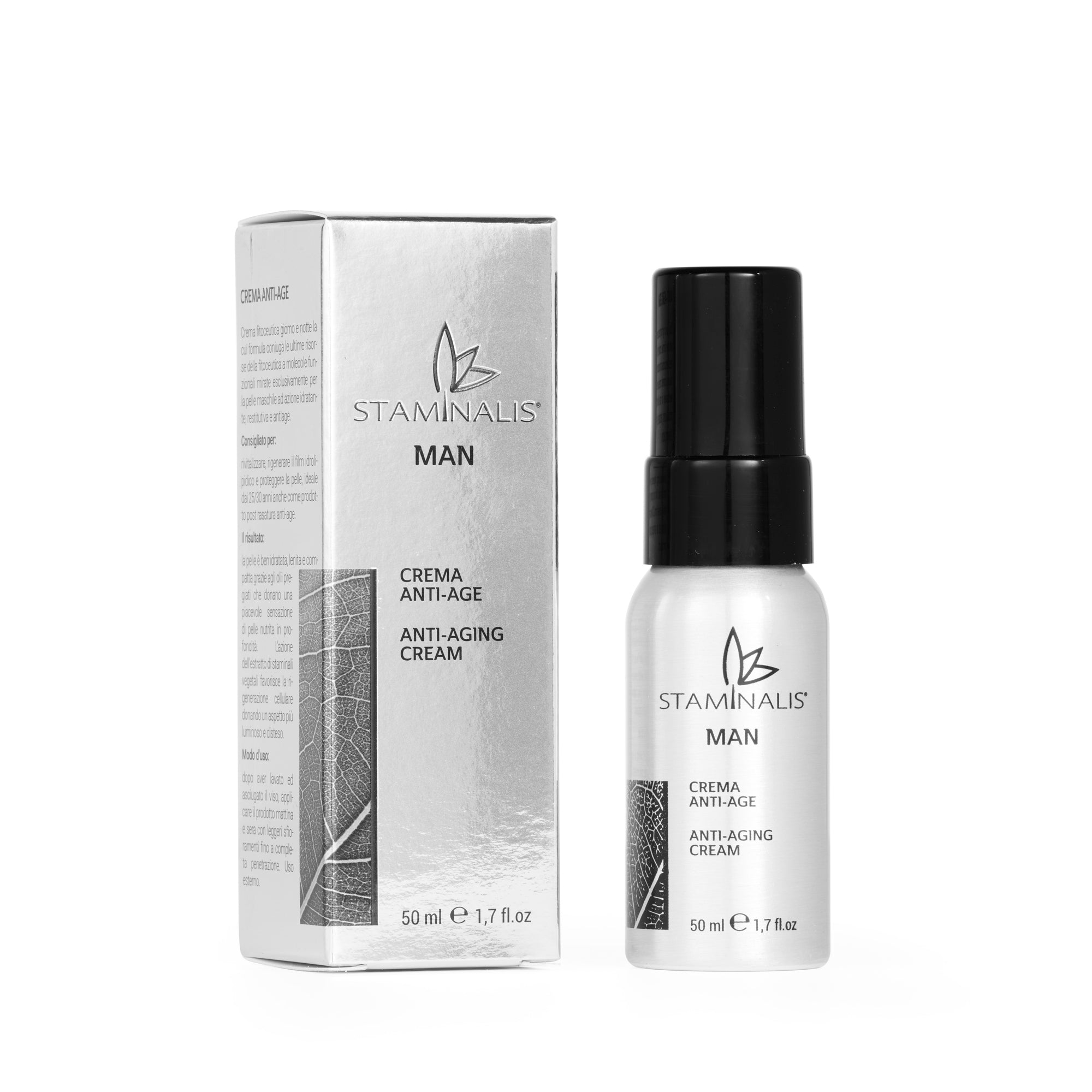 Staminalis Man crema viso uomo 50 ml anti-age