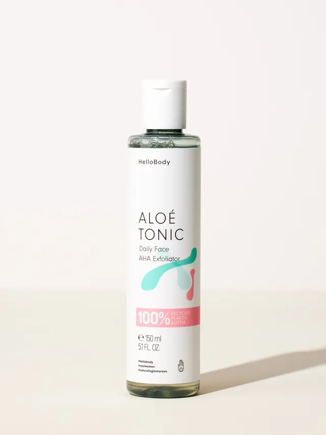 HelloBody Aloé Tonic Tonico Viso AHA 150 ml Luminoso