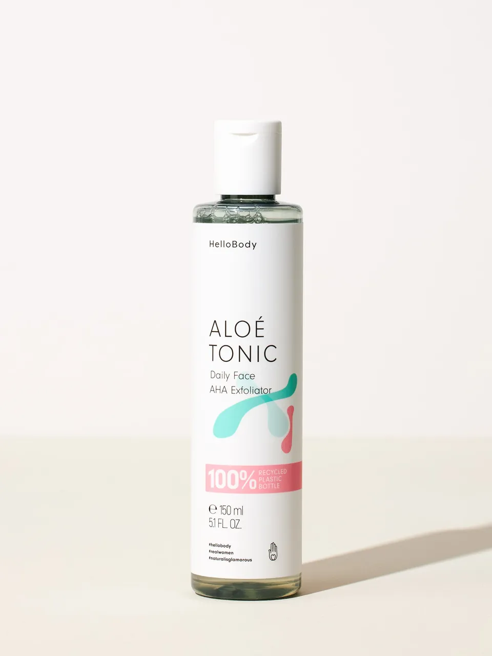 HelloBody Aloé Tonic Tonico Viso AHA 150 ml Luminoso