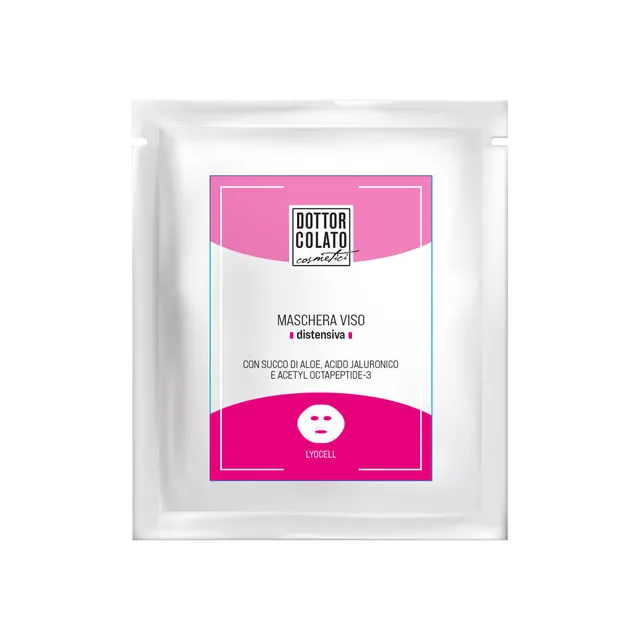 Dottor Colato Lyocell Maschera Viso Distensiva
