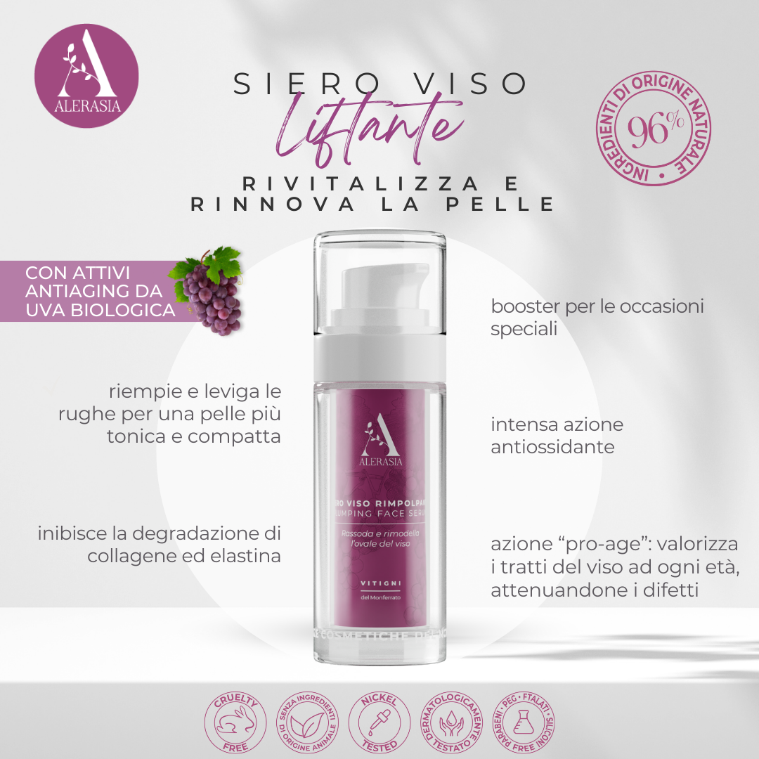 Alerasia Siero Viso Liftante con Acido Ialuronico