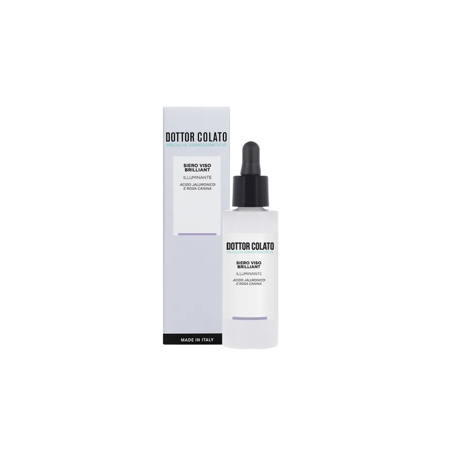 Dottor Colato Brilliant siero viso illuminante rosa canina
