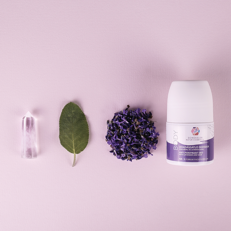 Schussler Natur Cosmedics Lavanda e Salvia deodorante naturale