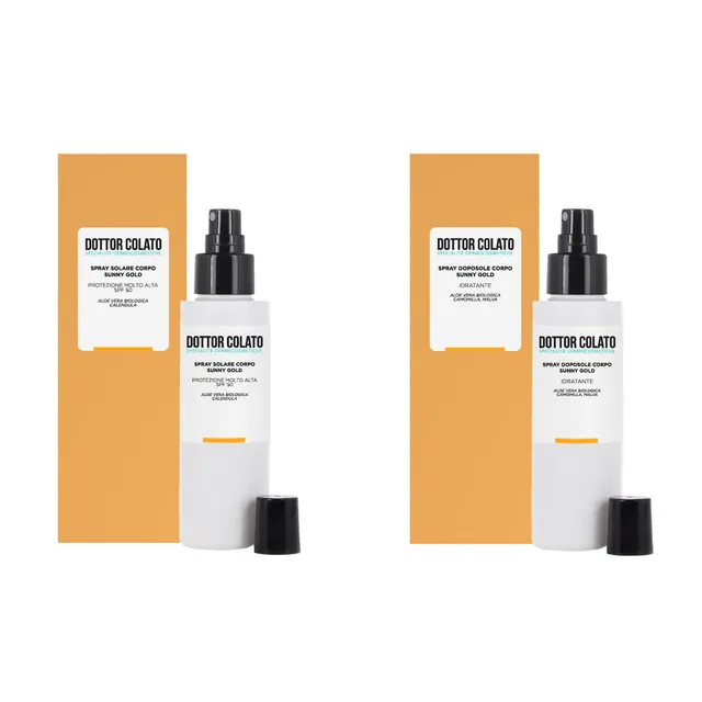 Dottor Colato kit solare spray SPF 50 + doposole