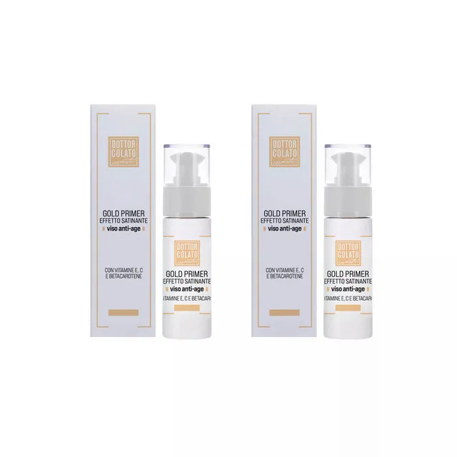 Dottor Colato Gold Primer Satinante 2 Pezzi Pelli Secche