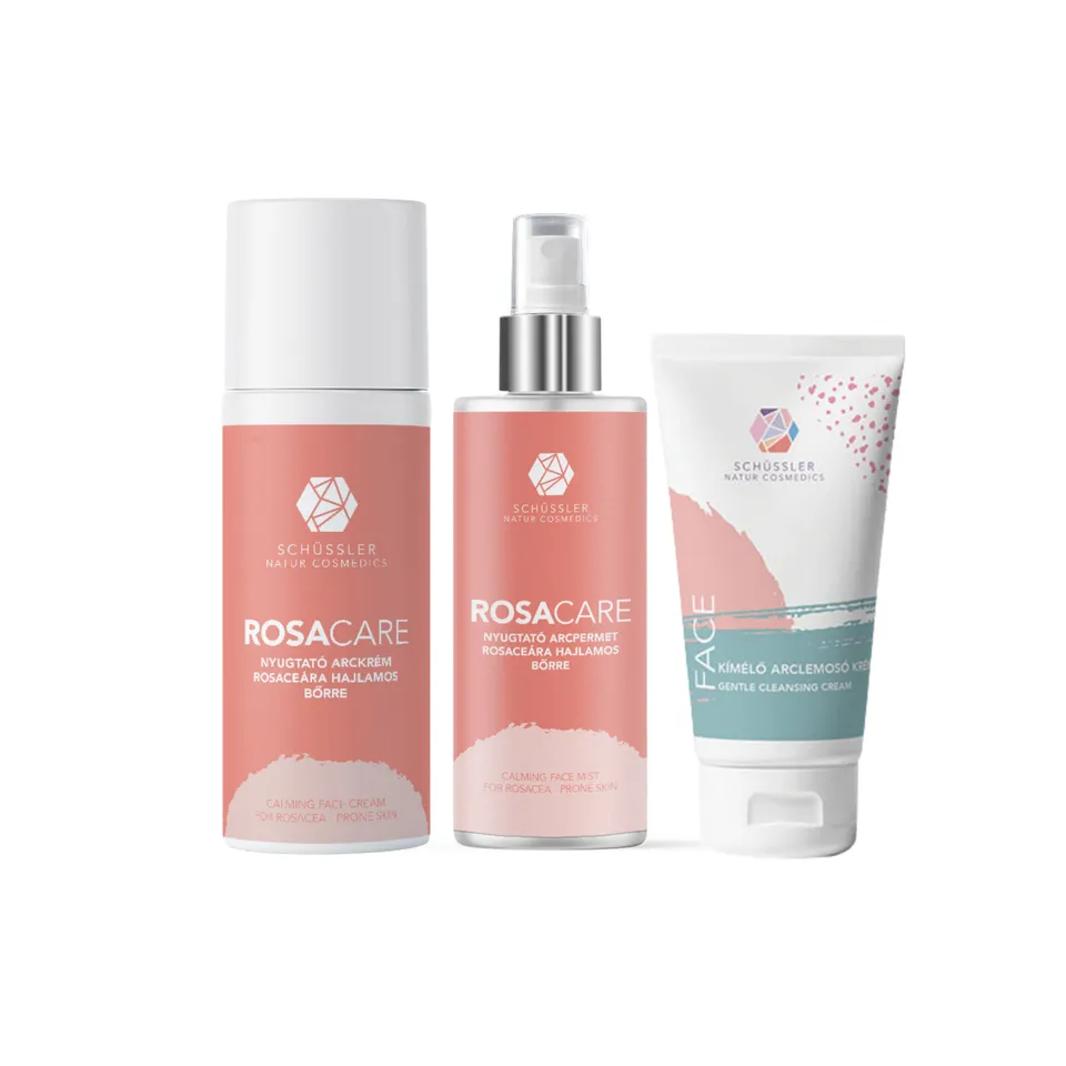 Schussler Natur Cosmedics Rosacare kit viso rosacea 3 pezzi