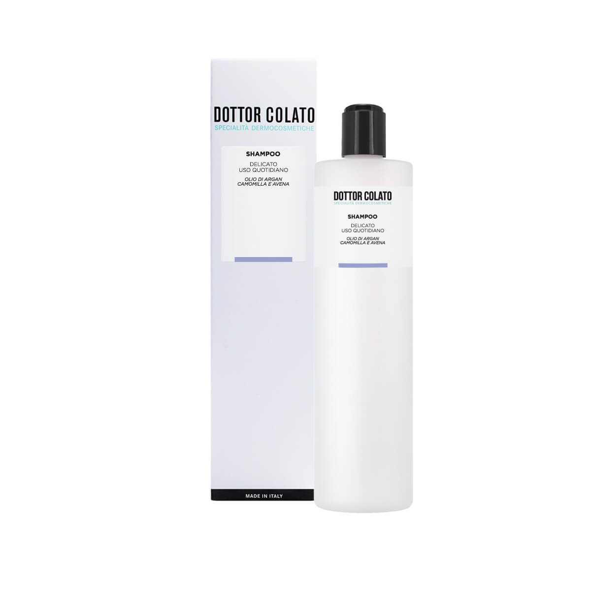 Dottor Colato Shampoo Delicato Uso Quotidiano Argan Avena