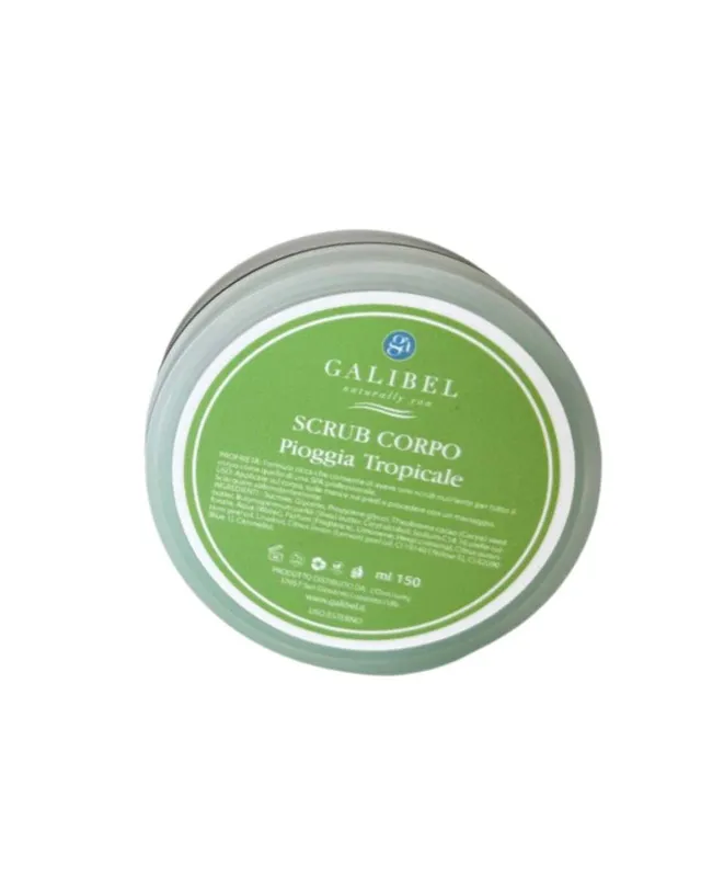Galibel Pioggia Tropicale scrub corpo setificante