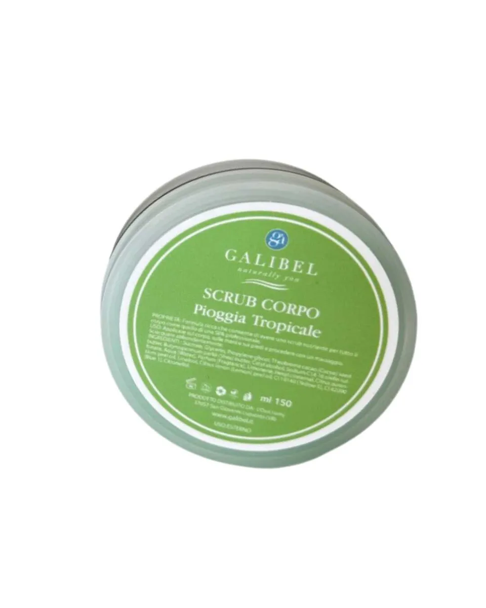 Galibel Pioggia Tropicale scrub corpo setificante