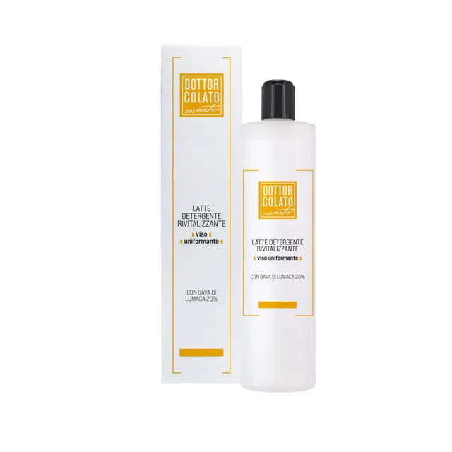 Dottor Colato Latte detergente viso bava di lumaca 20% idratante