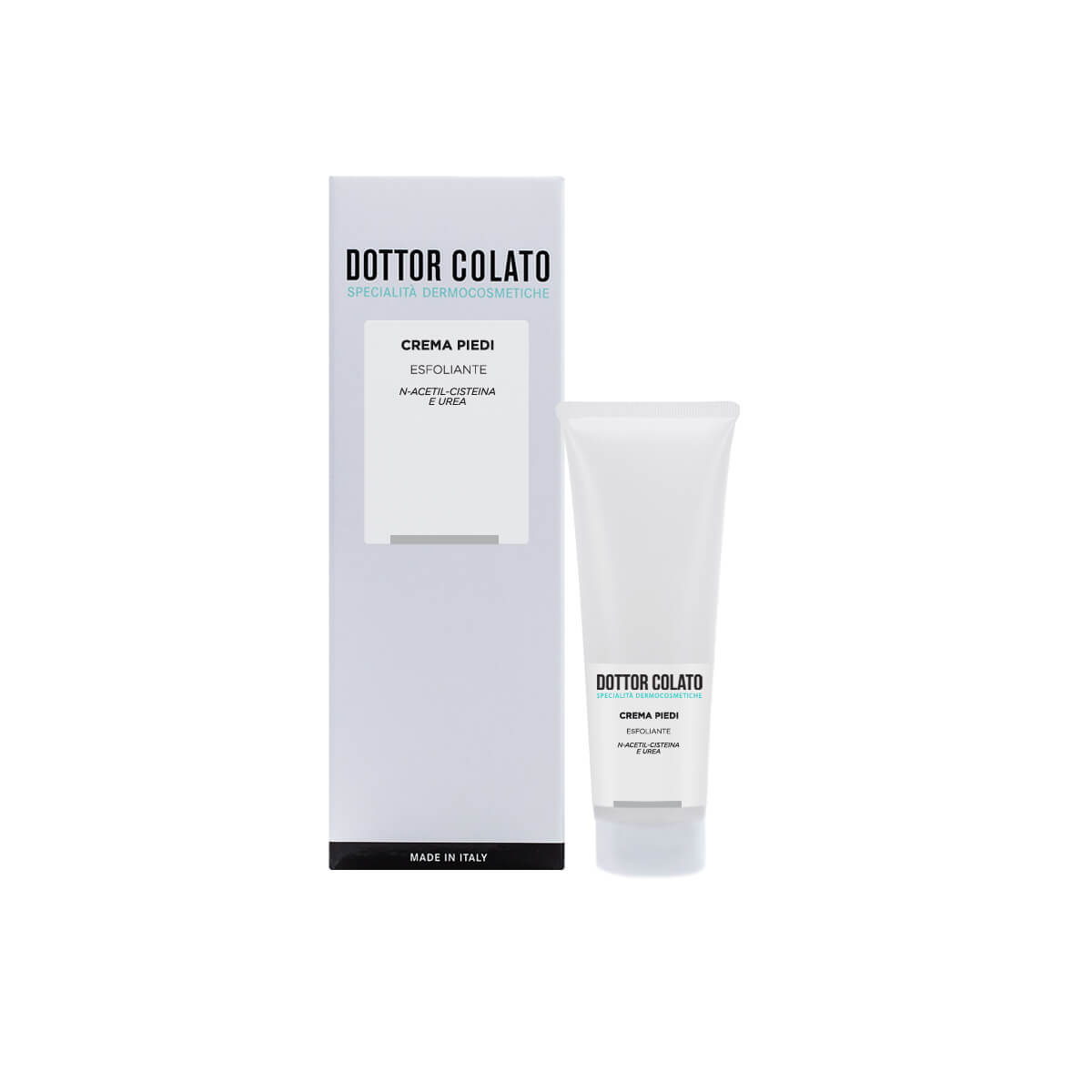 Dottor Colato Crema Piedi Esfoliante Urea N-acetilcisteina