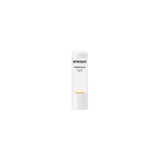 Dottor Colato Burrocacao Solare SPF 15 labbra protezione solare