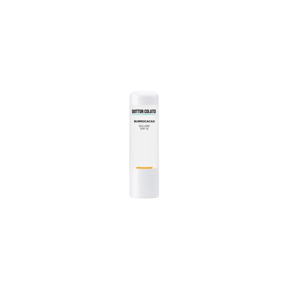 Dottor Colato Burrocacao Solare SPF 15 labbra protezione solare