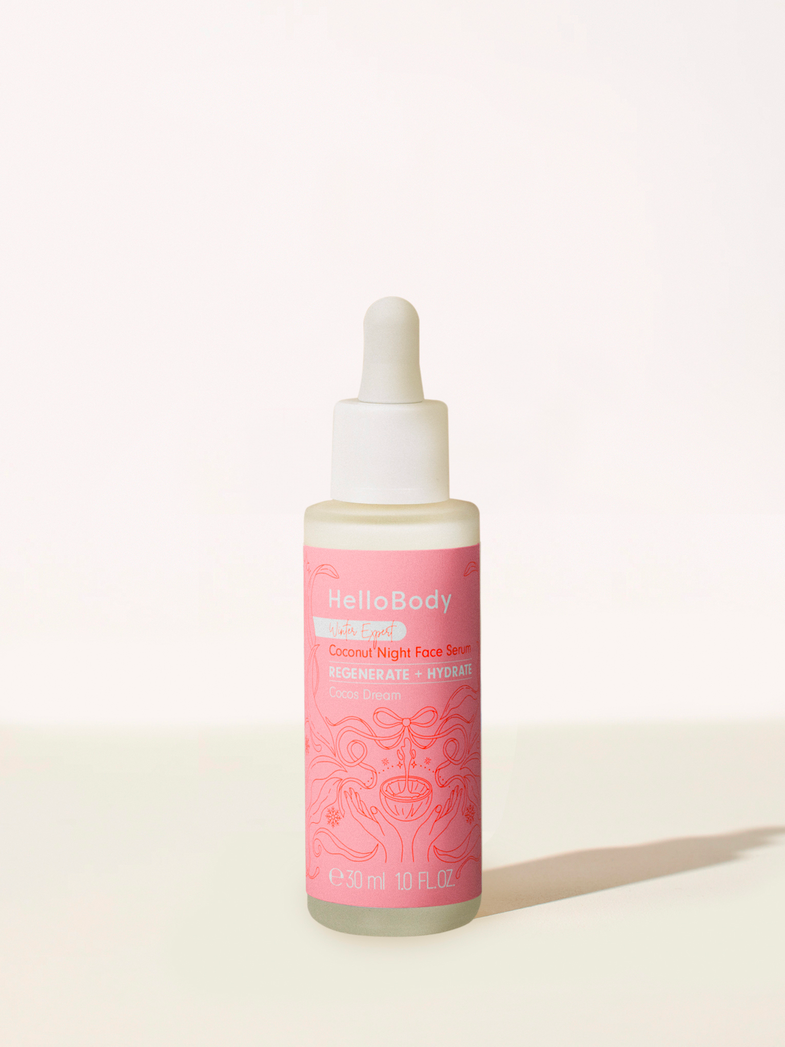 HelloBody Winter Expert siero viso notte 30 ml aloe