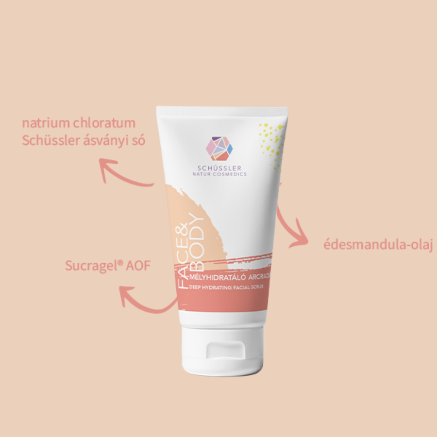 Schüssler Scrub Viso Idratante Esfoliante Cellulosa