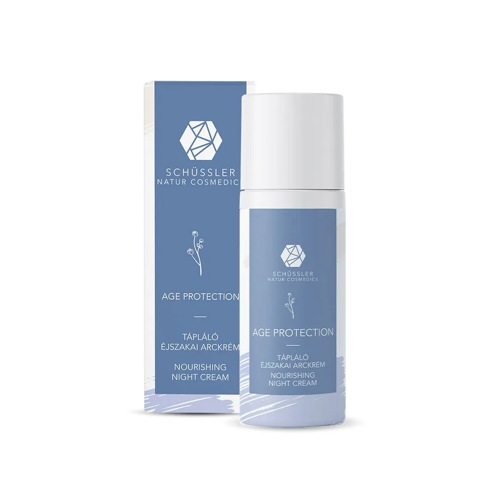 Schüssler Age Protection Crema Viso Notte Nutriente Karité