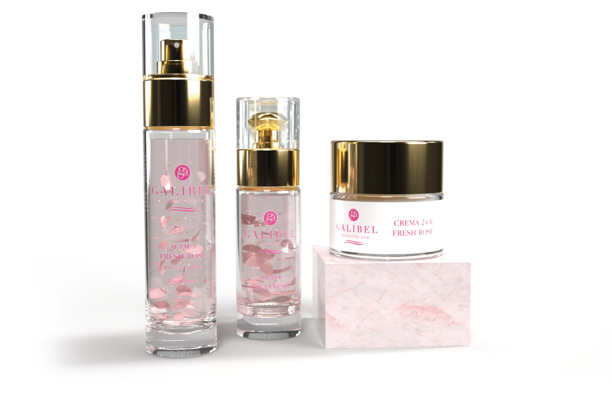 Galibel Acqua Fresh Rose acqua viso rosa centifolia