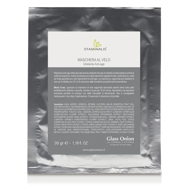 Staminalis Maschera Idratante Anti-Age al Velo 35 g pelli secche