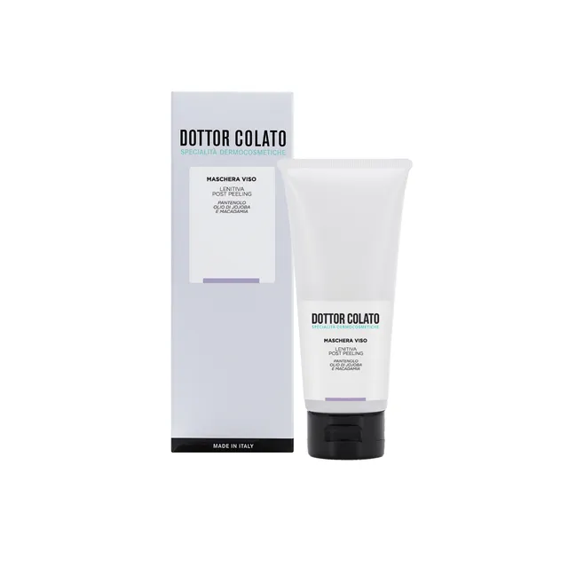 Dottor Colato Maschera lenitiva post peeling viso pantenolo