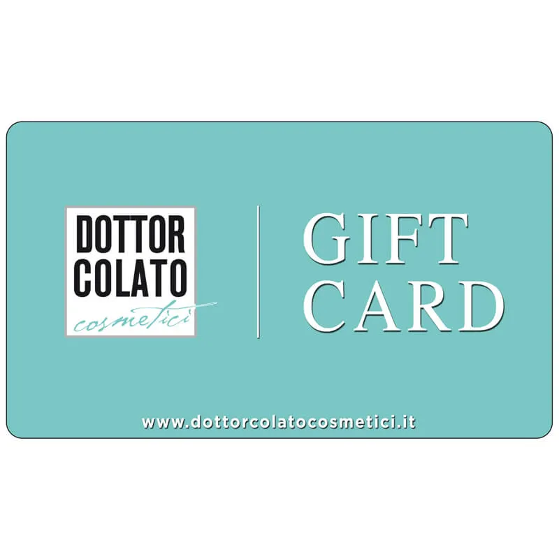 Dottor Colato Gift Card buono regalo cosmetici
