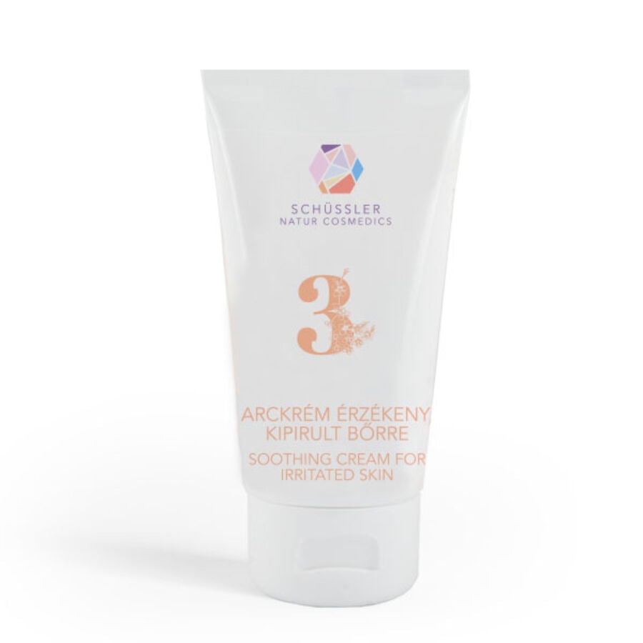 Schussler Nr.3 crema viso lenitiva pelle sensibile