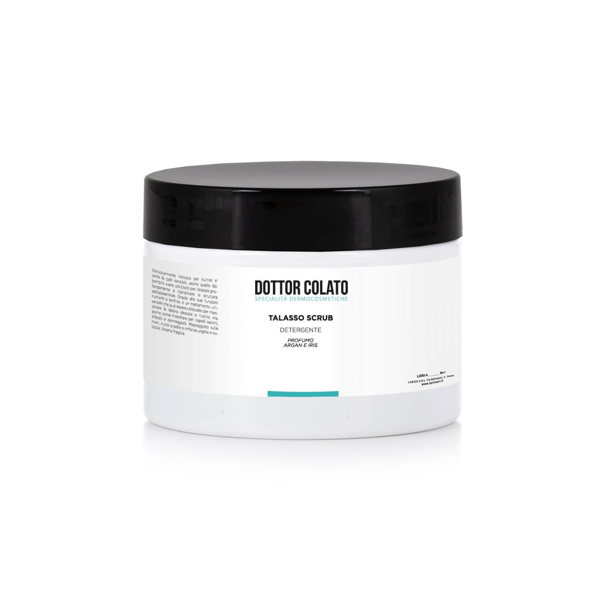 Dottor Colato Talasso Scrub Argan e Iris Detergente