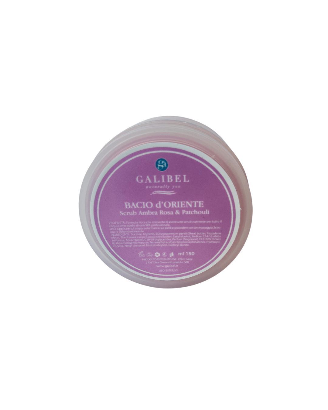 Galibel Bacio d'Oriente Scrub Corpo Ambra Rosa