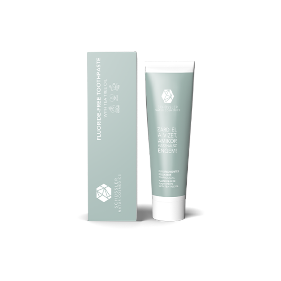 Schussler Natur Cosmedics Tea Tree dentifricio senza fluoro