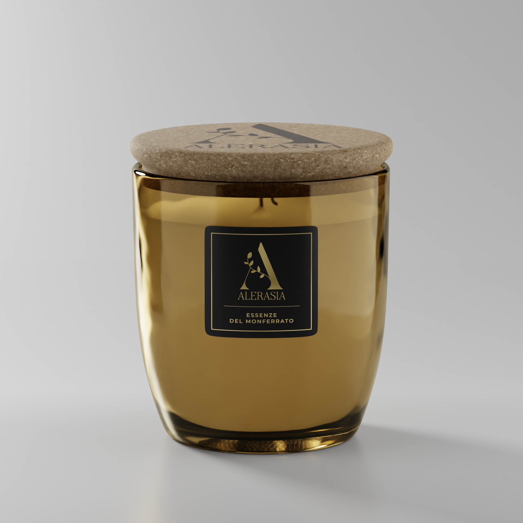 Alerasia Kit Diffusore + Candela 275 ml Uva Rossa vetro vino