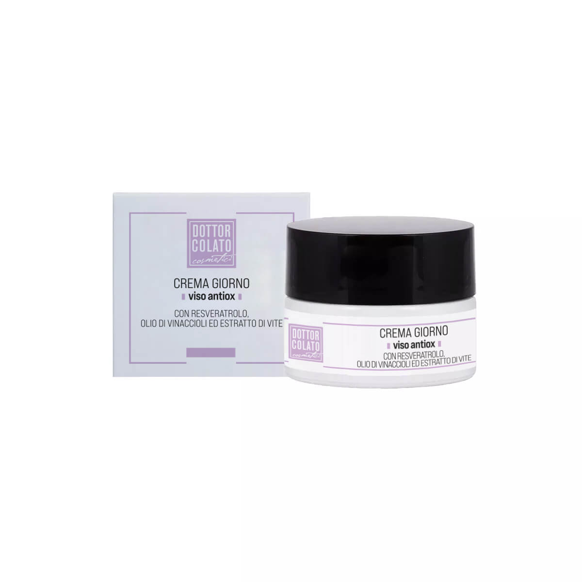 Dottor Colato Crema Viso Resveratrolo per viso e corpo