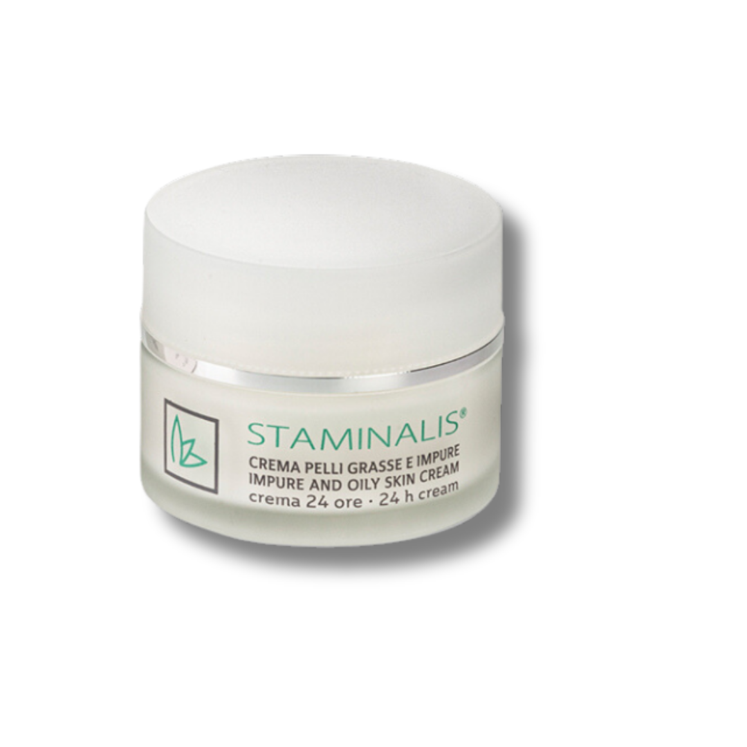Staminalis crema viso pelli grasse 50 ml purificante