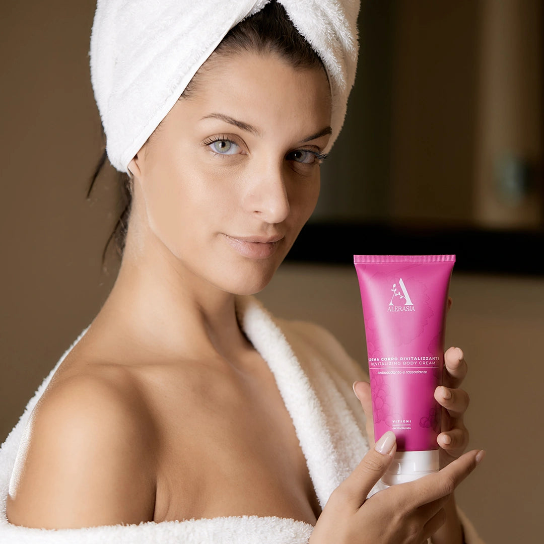 Alerasia crema corpo rivitalizzante texture fondente pelle elastica