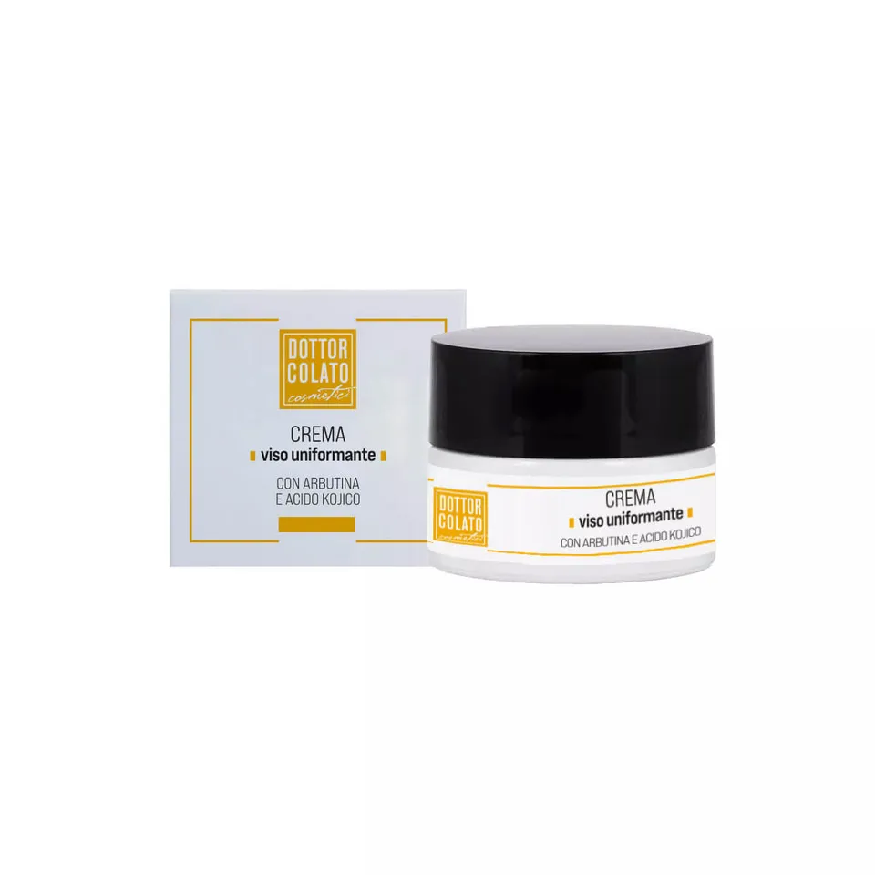 Dottor Colato Crema Viso Arbutina Acido Kojico 50 ml Schiarente