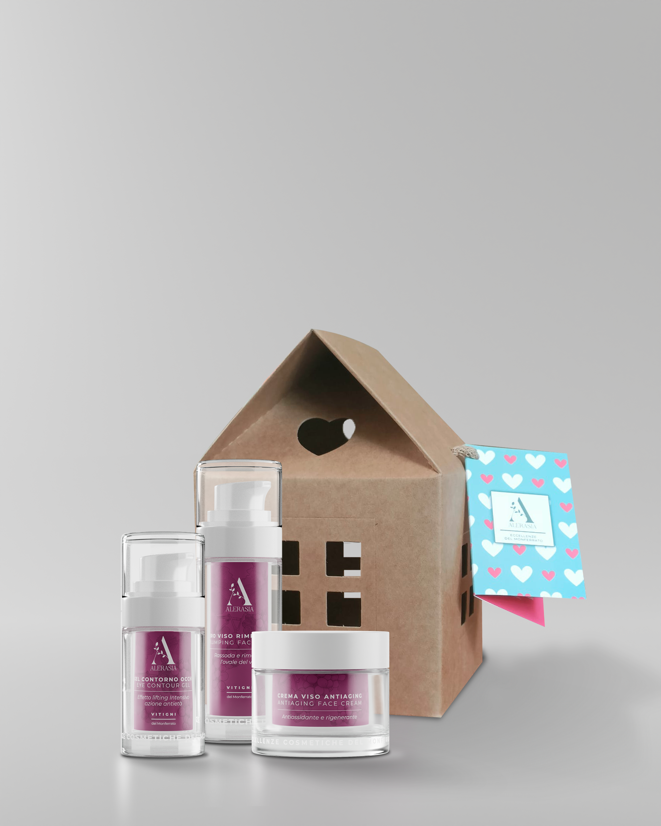 Alerasia Intensive Skin Kit Viso uva Barbera antiossidante