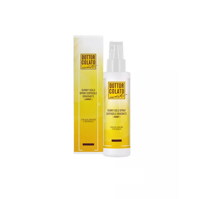 Dottor Colato Sunny Gold Doposole Spray Aloe e Calendula