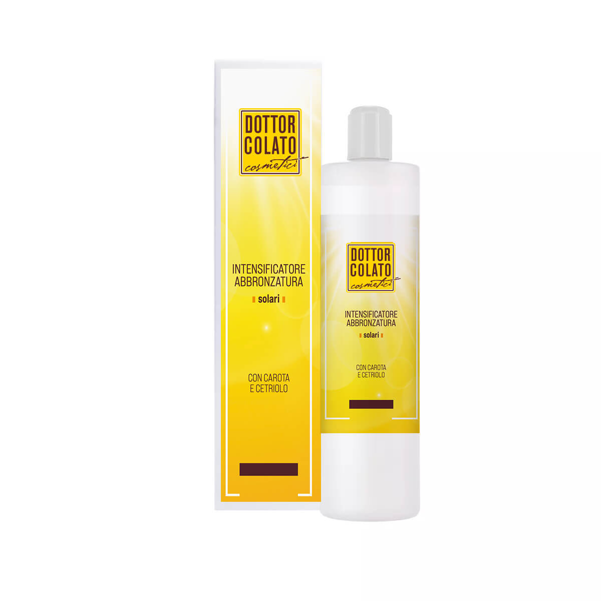 Dottor Colato Intensificatore Abbronzatura Viso e Corpo Carota