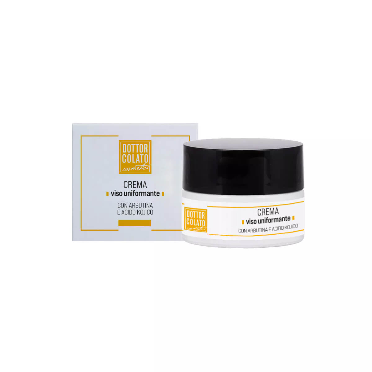 Dottor Colato Crema Viso Arbutina Acido Kojico 50 ml Schiarente
