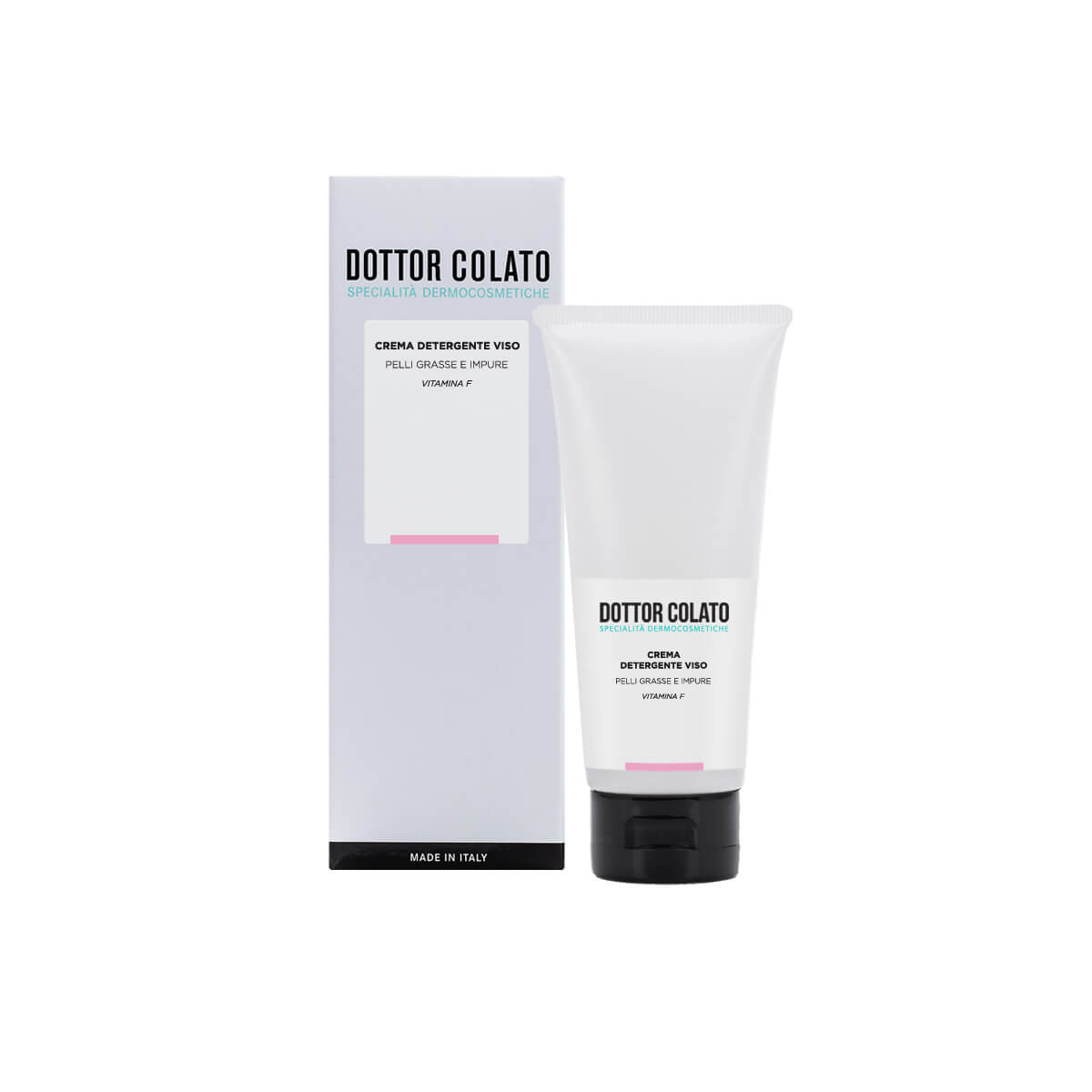 Dottor Colato Crema Detergente Viso Vitamina F Pelli Grasse