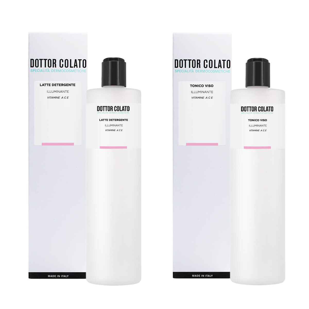 Dottor Colato Vitamine A C E kit detergenza viso