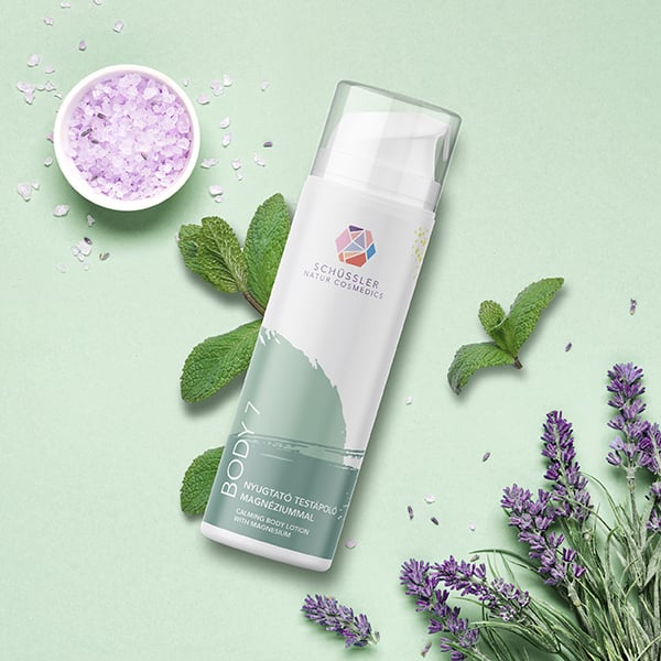 Schussler Magnesio crema corpo lenitiva alla lavanda