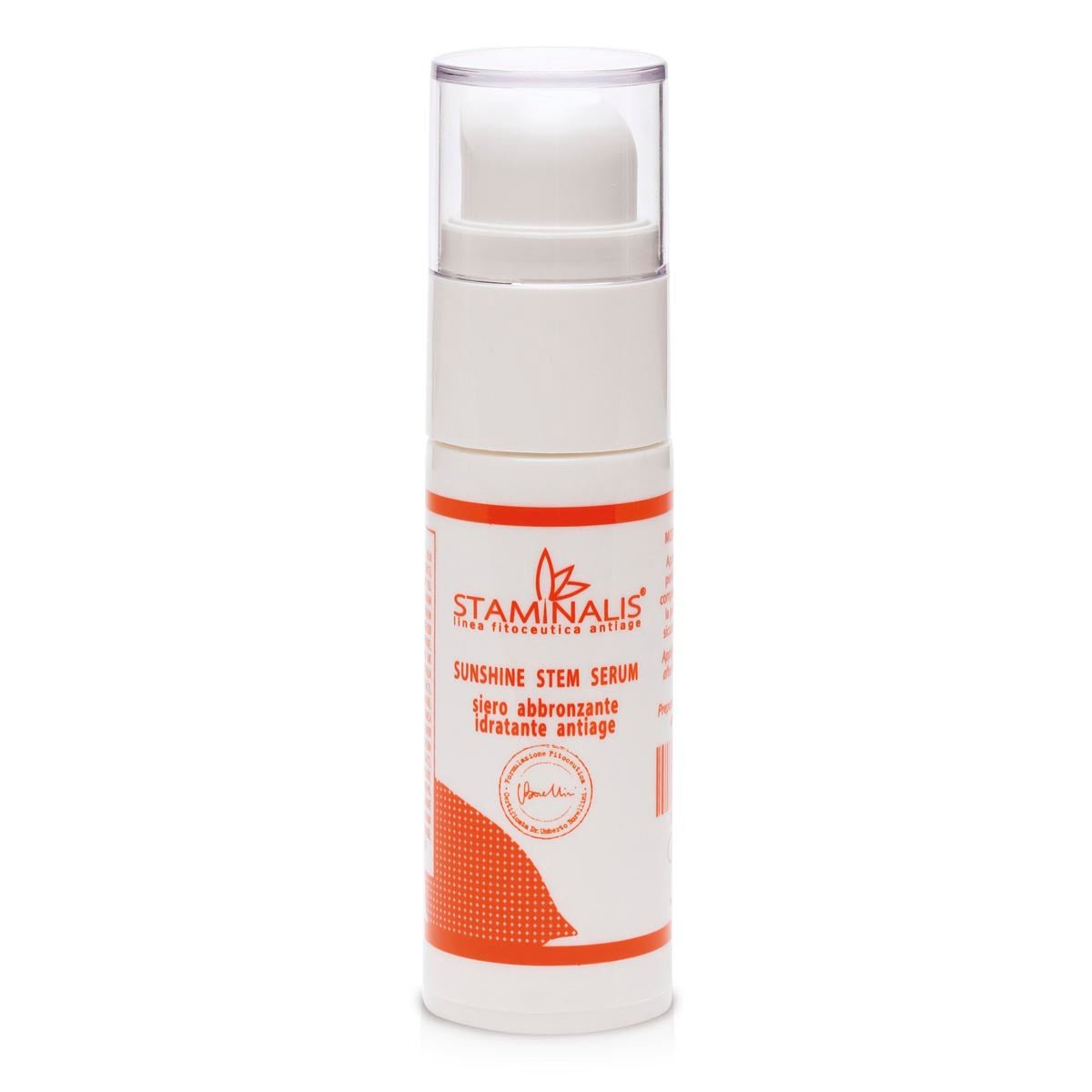 Staminalis Siero Abbronzante Idratante Antiage Viso 30 ml